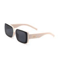 Оптовые 2021 новые модные дизайнерские солнцезащитные очки унисекс в стиле ретро черного оттенка